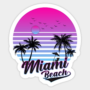 Miami Beach Sticker